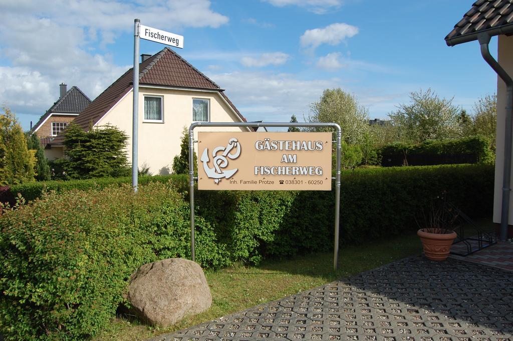 Gaestehaus Am Fischerweg Lauterbach  Kültér fotó